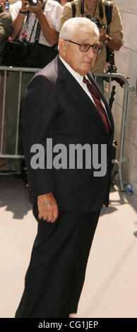 Aug 17, 2007 - New York, NY, USA - Former Secretary of State HENRY KISSINGER at the arrivals of Brooke Astor's Funeral Service held at St. Thomas Church on Fifth Avenue. (Credit Image: © Nancy Kaszerman/ZUMA Press) Stock Photo