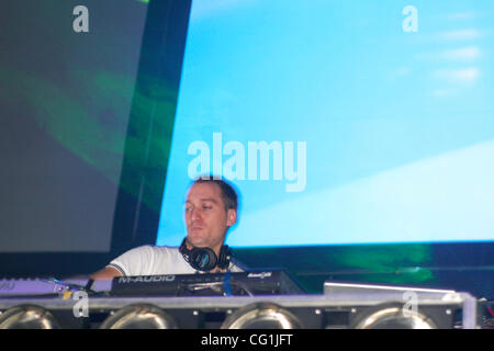 Paul Van Dyk performing at Central Park Summerstage on Friday August 17,2007 Stock Photo