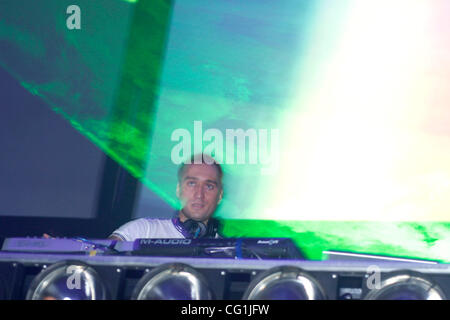 Paul Van Dyk performing at Central Park Summerstage on Friday August 17,2007 Stock Photo