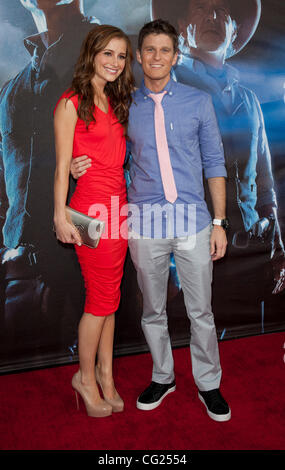 July 24, 2011 - San Diego, California, U.S. - CANDACE BAILEY and KEVIN PEREIR arrives at the 'Cowboys and Aliens' World Premiere red carpet during the Comic Con International 2011. (Credit Image: &#169; Mark Samala/ZUMAPRESS.com) Stock Photo