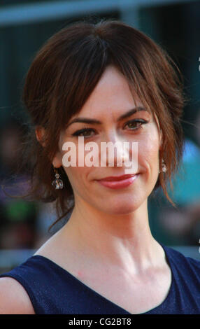 Aug. 30, 2011 - Los Angeles, California, U.S. - Maggie Siff.FX's Networks Sons Of Anarchy''  Season 4 Premiere  - arrivals  held at  The Arclight Theater,  Los Angeles, CA. August 30 - 2011.(Credit Image: Â© TLeopold/Globe Photos/ZUMAPRESS.com) Stock Photo