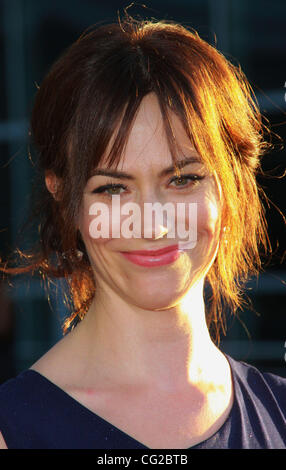 Aug. 30, 2011 - Los Angeles, California, U.S. - Maggie Siff.FX's Networks Sons Of Anarchy''  Season 4 Premiere  - arrivals  held at  The Arclight Theater,  Los Angeles, CA. August 30 - 2011.(Credit Image: Â© TLeopold/Globe Photos/ZUMAPRESS.com) Stock Photo