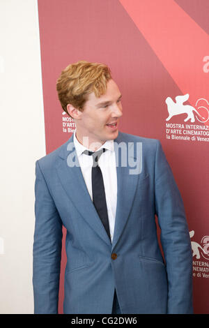 Sept. 5, 2011 - Venice, Italy - actor Benedict Cumberbatch during photo call before premiere of the movie 'Tinker, Tailor, Soldier, Spy' directed by Tomas Alfredson during the 68th Venice International Film Festival (Credit Image: © Marcello Farina/Southcreek Global/ZUMAPRESS.com) Stock Photo