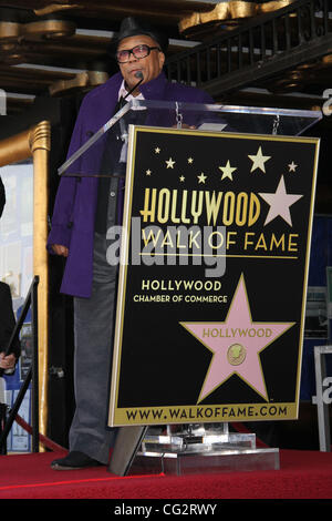 Oct. 19, 2011 - Hollywood, California, U.S. - I15451CHW .BeBe & CeCe Winans Honored With Star On The Hollywood Walk Of Fame.Hollywood Blvd/Music Box Theatre, Hollywood, CA .10/20/2011 .QUINCY JONES  . 2011(Credit Image: Â© Clinton Wallace/Globe Photos/ZUMAPRESS.com) Stock Photo