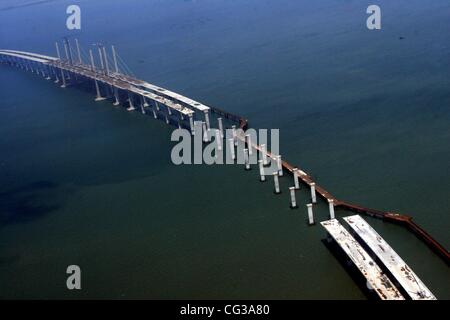 Longest Sea Bridge The Qingdao Haiwan Bridge was completed in Qingdao, Jiaozhou Bay, China on 27 December 27 2010, making it the longest cross sea bridge. The bridge links the main urban area of Qingdao city in East China’s Shandong province with the Huan Stock Photo