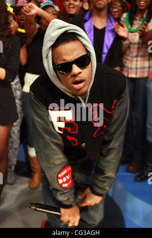 Bow Wow BET's '106 and Park' New Years Eve show New York City, USA - 31.12.10 Stock Photo