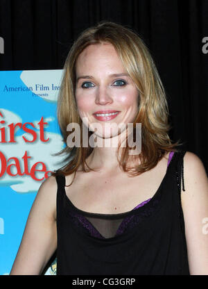 Erica Leerhsen 'First Date' premiere screening held at The American Film Institute (AFI) Screening Room Los Angeles, California - 08.01.11 Stock Photo