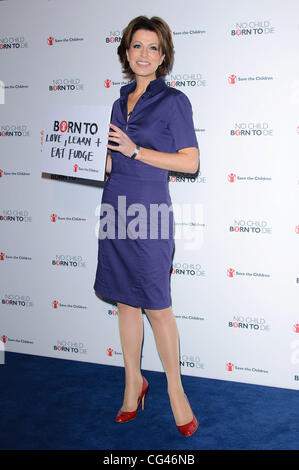 Natasha Kaplinsky Save the Children's 'No Child Born to Die' campaign Photocall held at the Lincoln Centre London, England - 24.01.11 Stock Photo