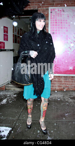 Michelle Bombshell McGee at the Wendy Williams show. New York City, USA