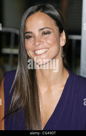 Alice Braga   Los Angeles Premiere of Warner Bros' 'The Rite' held at the Grauman's Chinese Theatre Hollywood, California - 26.01.11 Stock Photo