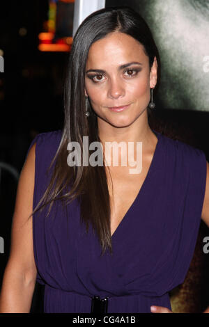 Alice Braga  Los Angeles Premiere of Warner Bros' 'The Rite' held at the Grauman's Chinese Theatre Hollywood, California - 26.01.11 Stock Photo