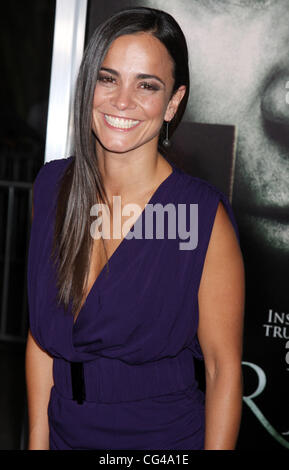 Alice Braga Los Angeles Premiere of Warner Bros' 'The Rite' held at the Grauman's Chinese Theatre Hollywood, California - 26.01.11 Stock Photo