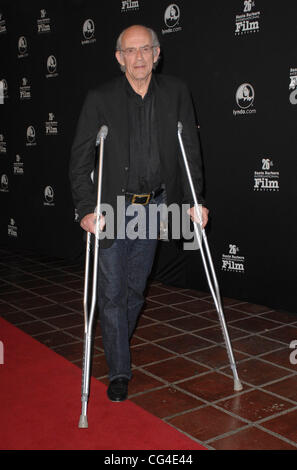 Christopher Lloyd 2011 Santa Barbara International Film Festival - Montecito Award Tribute to Geoffrey Rush at the Arlington Theater Santa Barbara, California - 31.01.11 Stock Photo