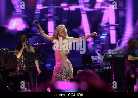 Shakira live in concert at Madison Square Gardens New York City, USA