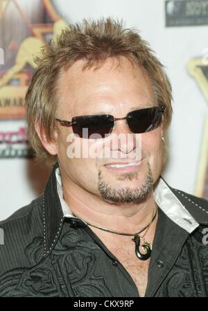 26th Aug 2012. Michael Anthony at arrivals for The 3rd Annaul Vegas Rocks! Magazine Awards, The Joint inside Hard Rock Hotel and Casino, Las Vegas, NV August 26, 2012. Photo By: James Atoa/Everett Collection/Alamy Live News Stock Photo