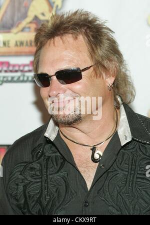 26th Aug 2012. Michael Anthony at arrivals for The 3rd Annaul Vegas Rocks! Magazine Awards, The Joint inside Hard Rock Hotel and Casino, Las Vegas, NV August 26, 2012. Photo By: James Atoa/Everett Collection/Alamy Live News Stock Photo