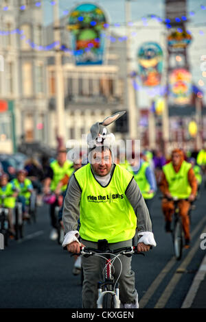 blackpool illuminations bike ride