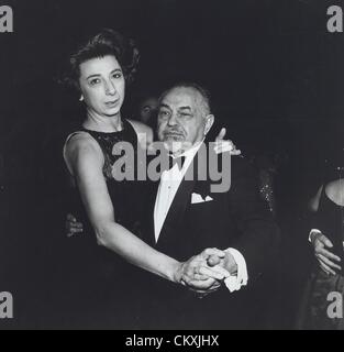 EDWARD G. ROBINSON with wife Jane Bodenheimer at Meet Melina.Supplied ...