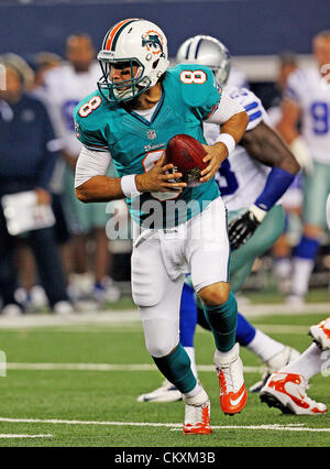 Miami Dolphins Quarterback Matt Moore During The Second Half Of A Nfl 