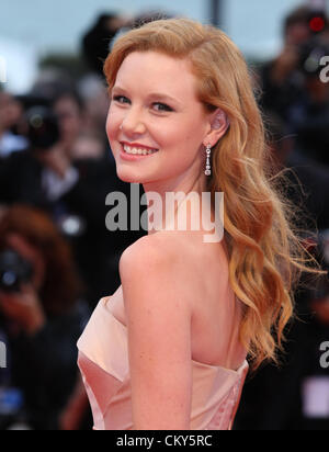 MADISEN BEATY THE MASTER. PREMIERE. 69TH VENICE FILM FESTIVAL VENICE  ITALY 01 September 2012 Stock Photo