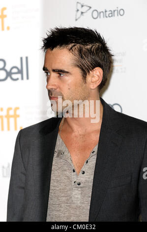 Sept. 7, 2012 - Toronto, Ontario, Canada - Actor COLIN FARRELL attends the 'Seven Psychopaths' premiere during the 2012 Toronto International Film Festival held at Ryerson Theatre on September 7, 2012 in Toronto, Canada. (Credit Image: © Igor Vidyashev/ZUMAPRESS.com) Stock Photo