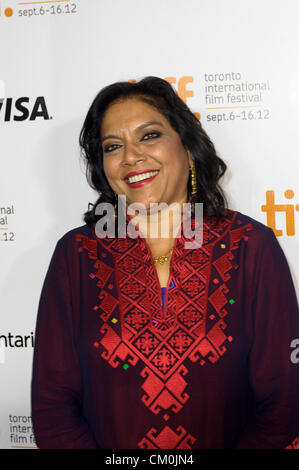 Sept. 8, 2012 - Toronto, Ontario, Canada - Director MIRA NAIR attends 'The Reluctant Fundamentalist' premiere during the 2012 Toronto International Film Festival at Roy Thomson Hall on September 8, 2012 in Toronto, Canada. (Credit Image: © Igor Vidyashev/ZUMAPRESS.com) Stock Photo