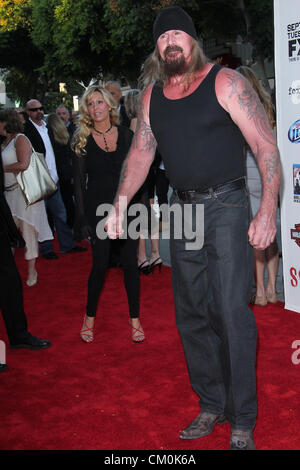 Sept. 8, 2012 - Los Angeles, California, U.S. - Rusty Coones  attends   Season Five Premiere Screening of FX's SONS OF ANARCHY  on 8th September 2012,Westwood Village Theater Los Angeles.CA.USA.(Credit Image: Â© TLeopold/Globe Photos/ZUMAPRESS.com) Stock Photo