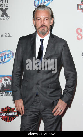 Sept. 8, 2012 - Los Angeles, California, U.S. - Tommy Flanagan  attends  Season Five Premiere Screening of FX's SONS OF ANARCHY  on 8th September 2012,Westwood Village Theater Los Angeles.CA.USA.(Credit Image: Â© TLeopold/Globe Photos/ZUMAPRESS.com) Stock Photo