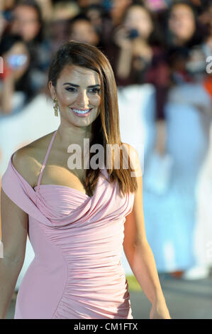 Sept. 13, 2012 - Toronto, Ontario, Canada - Actress PENELOPE CRUZ arrives at the 'Twice Born' premiere during the 2012 Toronto International Film Festival at Roy Thomson Hall on September 13, 2012 in Toronto, Canada. (Credit Image: © Igor Vidyashev/ZUMAPRESS.com) Stock Photo