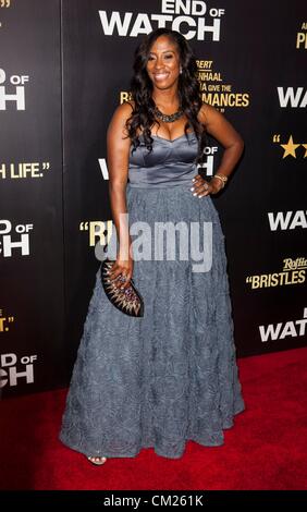 Shondrella Avery at arrivals for END OF WATCH Premiere, Regal Cinemas L.A. Live, Los Angeles, CA September 17, 2012. Photo By: Emiley Schweich/Everett Collection Stock Photo