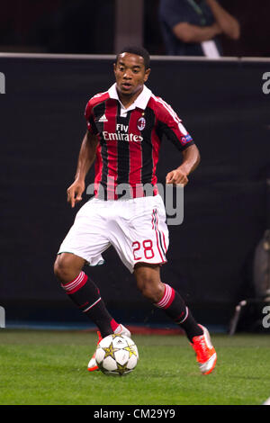 Urby Emanuelson (Milan), SEPTEMBER 18, 2012 - Football / Soccer : UEFA ...