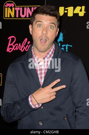 USA. Thomas Fiss in attendance for J-14 Magazine 7th Annual  InTune Concert Event, Hard Rock Cafe Times Square, New York, NY September 20, 2012. Photo By: Derek Storm/Everett Collection/ Alamy Live news.  Stock Photo