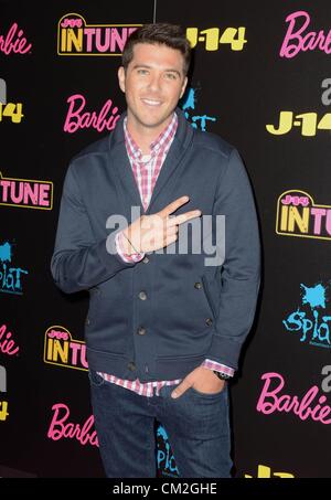 USA. Thomas Fiss in attendance for J-14 Magazine 7th Annual  InTune Concert Event, Hard Rock Cafe Times Square, New York, NY September 20, 2012. Photo By: Derek Storm/Everett Collection/ Alamy Live news.  Stock Photo