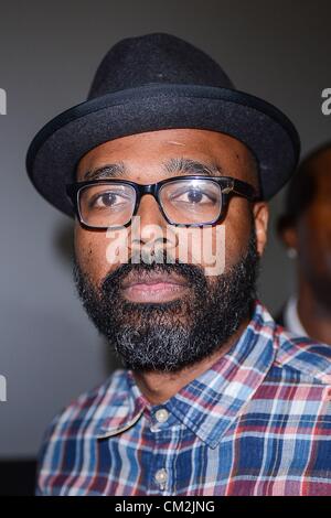 Salim Akil in attendance for BEING MARY JANE Screening - Urban World Film Festival, AMC Loews 34th Street 14 Theatre, New York, NY September 20, 2012. Photo By: Ray Tamarra/Everett Collection Stock Photo