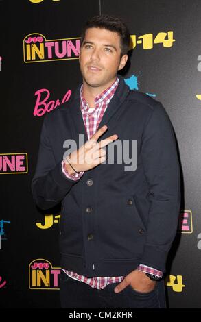 Thomas Fiss in attendance for J-14 Magazine 7th Annual  InTune Concert Event, Hard Rock Cafe Times Square, New York, NY September 20, 2012. Photo By: Kristin Callahan/Everett Collection Stock Photo