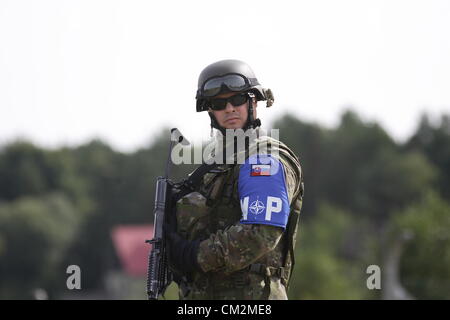 Wedrzyn, Poland 21st, September 2012 NATO Multinational Military Police ...