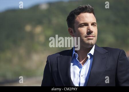 Sept. 22, 2012 - San Sebastian, Euskadi, Spain - Ben Affleck and Alan Arkin attend Argo photocall at the Kursaal Palace during 60th San Sebastian International Film Festival on September 22, 2012 in San Sebastian, Spain. (Credit Image: © Jack Abuin/ZUMAPRESS.com) Stock Photo