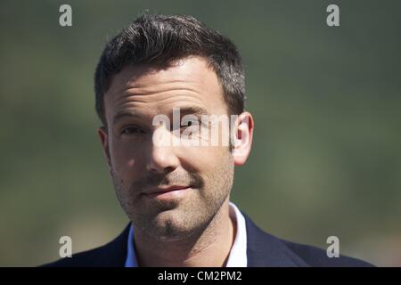 Sept. 22, 2012 - San Sebastian, Euskadi, Spain - Ben Affleck and Alan Arkin attend Argo photocall at the Kursaal Palace during 60th San Sebastian International Film Festival on September 22, 2012 in San Sebastian, Spain. (Credit Image: © Jack Abuin/ZUMAPRESS.com) Stock Photo