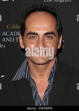 NAVID NEGAHBAN 2012 BAFTA TV TEA PARTY LOS ANGELES CALIFORNIA USA 22 September 2012 Stock Photo