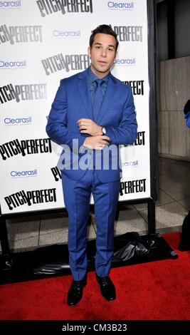 Skylar Astin At The Los Angeles Premiere Of 'Pitch Perfect' Held At The ...