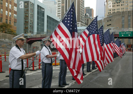 Sept. 30, 2012 - New York, New York, U.S. - Stephen Siller Tunnel to Tower run..    Â©   2012(Credit Image: © Bruce Cotler/Globe Photos/ZUMAPRESS.com) Stock Photo