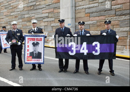 Sept. 30, 2012 - New York, New York, U.S. - Stephen Siller Tunnel to Tower run..    Â©   2012(Credit Image: © Bruce Cotler/Globe Photos/ZUMAPRESS.com) Stock Photo