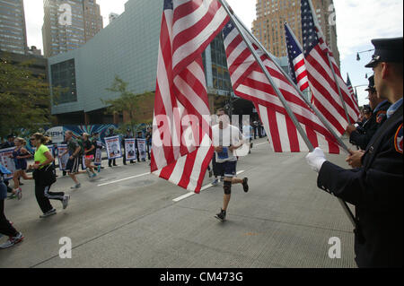 Sept. 30, 2012 - New York, New York, U.S. - Stephen Siller Tunnel to Tower run..    Â©   2012(Credit Image: © Bruce Cotler/Globe Photos/ZUMAPRESS.com) Stock Photo