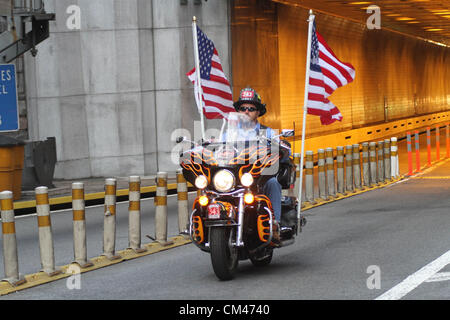 Sept. 30, 2012 - New York, New York, U.S. - Stephen Siller Tunnel to Tower run..    Â©   2012(Credit Image: © Bruce Cotler/Globe Photos/ZUMAPRESS.com) Stock Photo