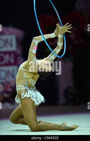 Daria Dmitrieva (RUS), SEPTEMBER 30, 2012 - Rhythmic Gymnastics : AEON CUP 2012 Worldwide R.G. Club Championships at 1st Yoyogi Gymnasium, Tokyo, Japan. (Photo by Jun Tsukida/AFLO SPORT) [0003] Stock Photo