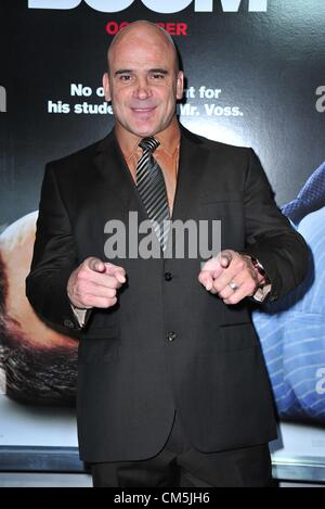 New York, USA. 9th October 2012. Bas Rutten at arrivals for HERE COMES THE BOOM Premiere, AMC Loews Lincoln Square Theater. Photo By: Gregorio T. Binuya/Everett Collection Stock Photo