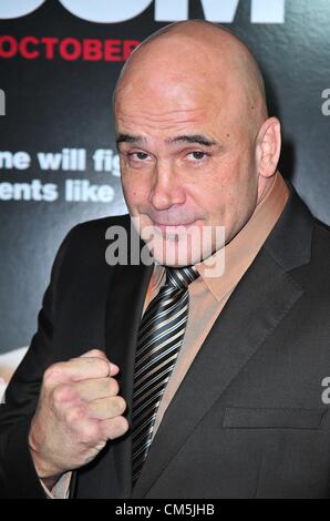 New York, USA. 9th October 2012. Bas Rutten at arrivals for HERE COMES THE BOOM Premiere, AMC Loews Lincoln Square Theater. Photo By: Gregorio T. Binuya/Everett Collection Stock Photo