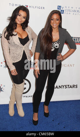 Oct. 13, 2012 - New York, New York, U.S. - Reality stars JENNI 'JWOWW' FARLEY and SAMMI SWEETHEART aka SAMMI GIANCOLA attend Comedy Central's 'Night Of Too Many Stars: America Comes Together For Autism Programs' held at the Beacon Theatre. (Credit Image: © Nancy Kaszerman/ZUMAPRESS.com) Stock Photo