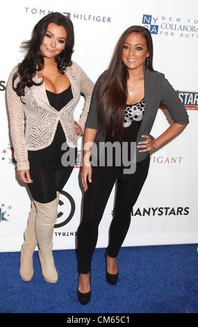 Oct. 13, 2012 - New York, New York, U.S. - Reality stars JENNI 'JWOWW' FARLEY and SAMMI SWEETHEART aka SAMMI GIANCOLA attend Comedy Central's 'Night Of Too Many Stars: America Comes Together For Autism Programs' held at the Beacon Theatre. (Credit Image: © Nancy Kaszerman/ZUMAPRESS.com) Stock Photo