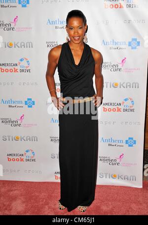 Kearran Giovanni at arrivals for Designs For The Cure Gala, Millennium Biltmore Hotel, Los Angeles, CA October 13, 2012. Photo By: Dee Cercone/Everett Collection Stock Photo